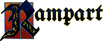 Rampart logo for Atari Lynx